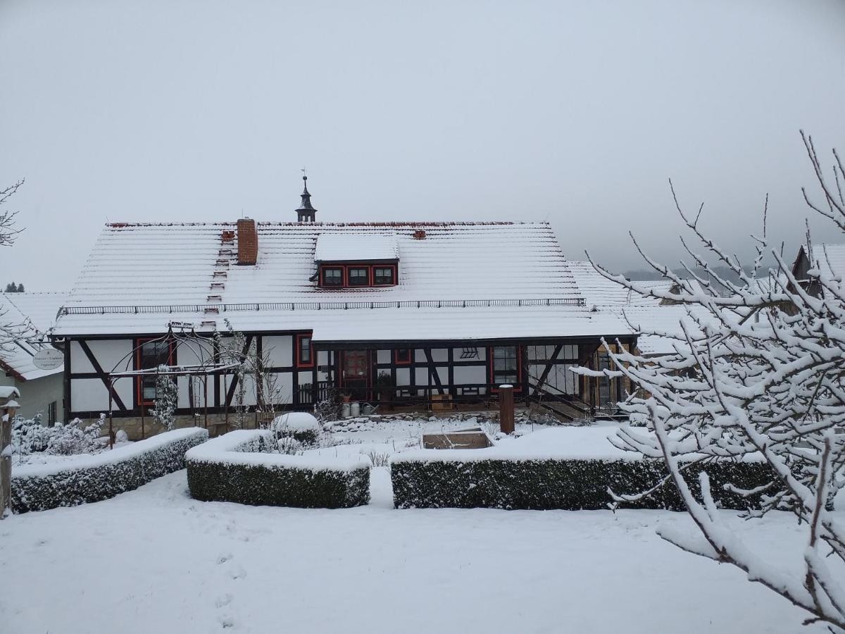 Pension Toepferhof Bad Berka Bagian luar foto