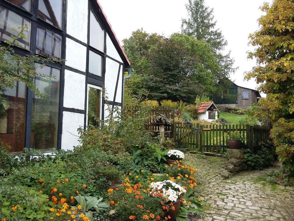 Pension Toepferhof Bad Berka Bagian luar foto