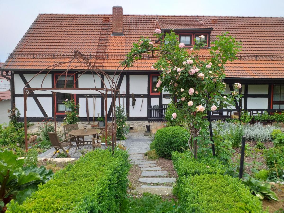 Pension Toepferhof Bad Berka Bagian luar foto